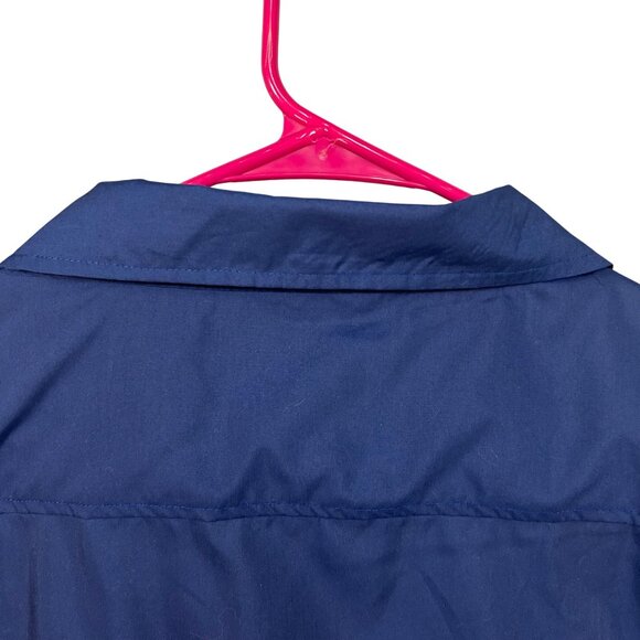 Northern Expedition Men's 2XL Blue Summer Adventure Button Up Short Sleeve - Picture 6 of 10